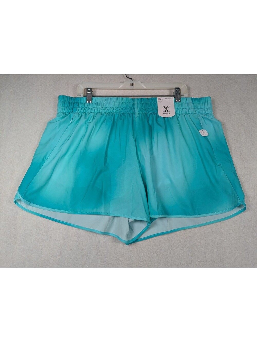 Xersion - Running Shorts - Breathable Performance Athletic - Blue - Size: XXL